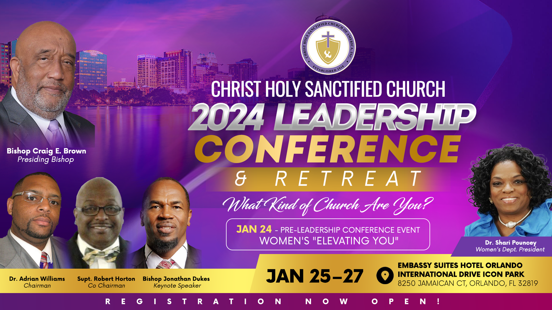 Leadership Registration Sub Christ Holy Sanctified Church   2024 Leadership Conference WC V2.1 Final 